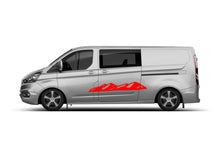 Load image into Gallery viewer, Adventure Stickers vinyl Graphics decals for Ford Transit Custom