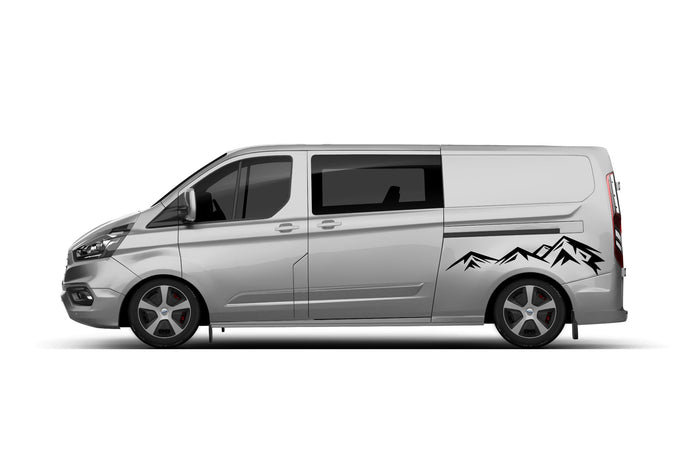 Back Mountain Graphics Decals for Ford Transit Custom