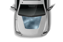 Load image into Gallery viewer, Blue Topo Graphics Decal Compatible with Toyota Tundra 2007 - 2021