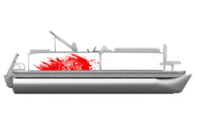 Load image into Gallery viewer, Bone Fish Splash Decals and Graphics for Pontoon Boats