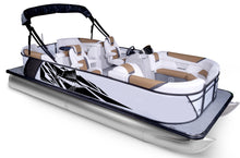 Load image into Gallery viewer, Geometric Pattern Decals and Graphics for Pontoon Boats