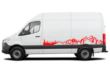 Load image into Gallery viewer, Side Mountain Trees Graphics Decals Compatible with Mercedes Sprinter