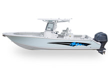 Load image into Gallery viewer, Wave Warden Stripes Decals and Graphics for Center Console Boats