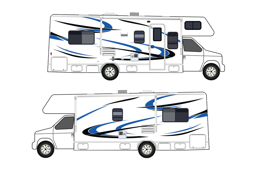 Replacement Decals Compatible with Motorhome class C Thor Freedom Elite RV