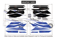 Load image into Gallery viewer, Replacement Decals Compatible With Motorhome Class C Thor Four Winds 24ft Black-Blue