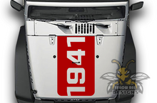 Load image into Gallery viewer, 1941 Hood decals Jeep JL Wrangler