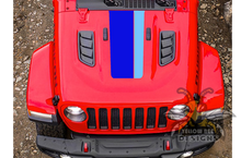 Load image into Gallery viewer, Scrambler Retro Hood Graphics Decals For Jeep Gladiator 2020