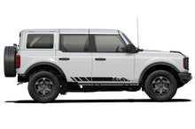 Load image into Gallery viewer, Adventure Mountain Side Stripes Graphics Vinyl Decals Compatible with Ford Bronco