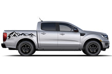 Load image into Gallery viewer, Adventure Mountains Bed Vinyl Decals Compatible with Ford Ranger