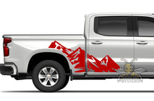Load image into Gallery viewer, Adventure Mountain Door Graphics Vinyl Decals for Chevrolet Silverado