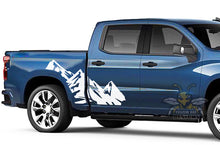 Load image into Gallery viewer, Adventure Mountain Door Graphics Vinyl Decals for Chevrolet Silverado