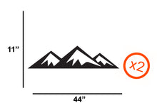 Load image into Gallery viewer, Adventure Mountains Graphics Decals For RV, Trailer, Camper Motor Home