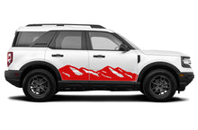 Load image into Gallery viewer, Adventure Mountains Graphics Vinyl Decals Compatible with Ford Bronco Sport