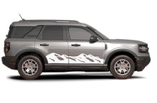 Load image into Gallery viewer, Adventure Mountains Graphics Vinyl Decals Compatible with Ford Bronco Sport