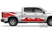 Load image into Gallery viewer, Adventure Side Graphics Vinyl Decals for Chevrolet Silverado