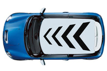 Load image into Gallery viewer, Arrows Roof Vinyl Graphics Stickers Decals Compatible with Mini Cooper