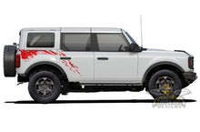 Load image into Gallery viewer, Back Side Splash Graphics Vinyl Decals for Ford bronco