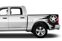 Load image into Gallery viewer, Bed Desert Star Graphics Kit Vinyl Decal Compatible with Dodge Ram Crew Cab 1500
