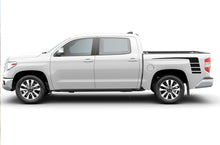 Load image into Gallery viewer, Bed Hockey Stripes Graphics Kit Vinyl Decal Compatible with Toyota Tundra Crewmax