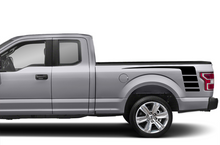 Load image into Gallery viewer, Bed Hockey Stripes Graphics decals for Ford F150 Super Crew Cab 6.5''