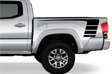 Load image into Gallery viewer, Bed Hockey Stripes Vinyl Decal Compatible with Toyota Tacoma Double Cab