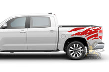 Load image into Gallery viewer, Bed Mountains Graphics Vinyl Decals for Toyota Tundra