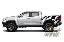 Load image into Gallery viewer, Bed Side Scratches Graphics vinyl for chevy colorado decals