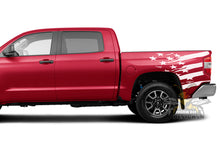 Load image into Gallery viewer, Bed US Flag Graphics Vinyl Decals for Toyota Tundra