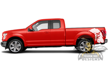 Load image into Gallery viewer, Bed Eagle Graphics decals for Ford F150 Super Crew Cab 6.5''