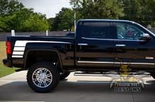 Load image into Gallery viewer, Bed Hockey Graphics Vinyl Compatible decals for gmc sierra
