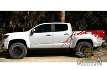 Load image into Gallery viewer, Bed Mud Splash Graphics vinyl for decals for chevy colorado