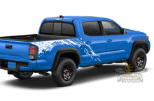 Load image into Gallery viewer, Bed Mud Splash Vinyl Decal Compatible with Toyota Tacoma Double Cab