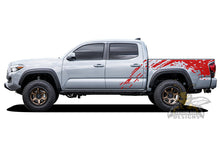 Load image into Gallery viewer, Bed Mud Splash Vinyl Decal Compatible with Toyota Tacoma Double Cab