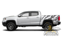 Load image into Gallery viewer, Bed Side Scratches Graphics vinyl for chevy colorado decals