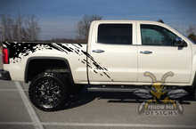 Load image into Gallery viewer, Bed Splash Graphics Vinyl Compatible decals for gmc sierra