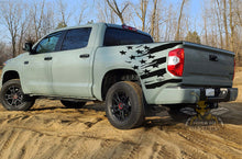 Load image into Gallery viewer, Bed US Flag Graphics Vinyl Decals for Toyota Tundra