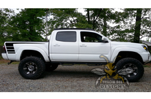 Load image into Gallery viewer, Bed Hockey Stripes Vinyl Decal Compatible with Toyota Tacoma Double Cab