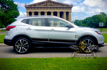 Load image into Gallery viewer, Belt Line Side Stripes Graphics vinyl decals for Nissan Rogue