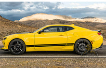 Load image into Gallery viewer, Decals for Chevrolet Camaro Belt Duple Lower Side Stripes Graphics