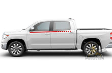 Load image into Gallery viewer, Belt Hash Stripes Graphics Vinyl Decals for Toyota Tundra
