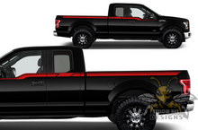 Load image into Gallery viewer, Belt Line Side decals Graphics Ford F150 Super Crew Cab 6.5'' stripes