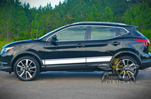 Load image into Gallery viewer, Belt Line Side Stripes Graphics vinyl decals for Nissan Rogue