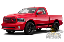 Load image into Gallery viewer, Belt Side Stripes Graphics Decals for Dodge Ram 1500 stickers