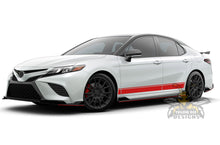 Load image into Gallery viewer, Belt Side Stripes Graphics Vinyl Compatible decals for Toyota Camry