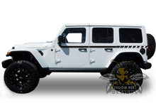 Load image into Gallery viewer, Belt Line Graphics Kit Vinyl Decal Compatible with Jeep JL Wrangler