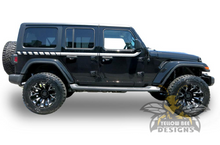 Load image into Gallery viewer, Belt Line Graphics Kit Vinyl Decal Compatible with Jeep JL Wrangler 4 Door 2018-Present