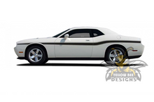 Load image into Gallery viewer, Belt Line Stripes Graphics Decal Compatible with Dodge Challenger. 2016, 2017, 2018, 2019, 2020