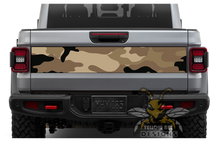 Load image into Gallery viewer, Brown Army designs Graphics for tailgate decals for jeep JT Gladiator