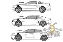 Load image into Gallery viewer, Car or Truck Decals Universal Vinyl Hash Mark Fender Stripes