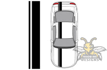 Load image into Gallery viewer, Car or Truck Decals Universal Vinyl Single Offset Racing Stripes